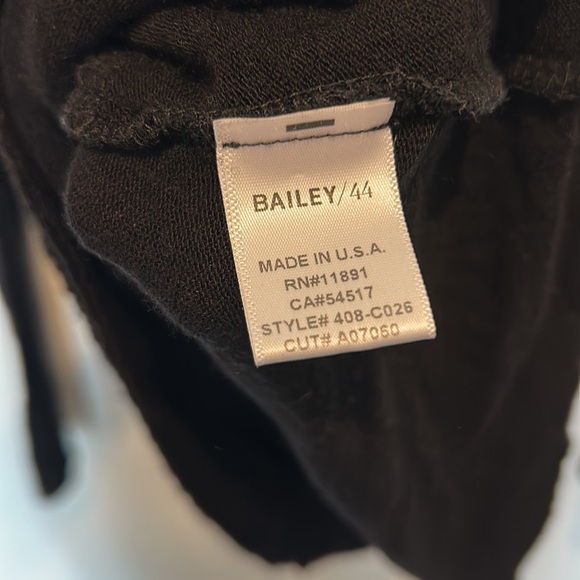 Bailey / 44 at Anthropologie Black Long Sleeve - Picture 7 of 8